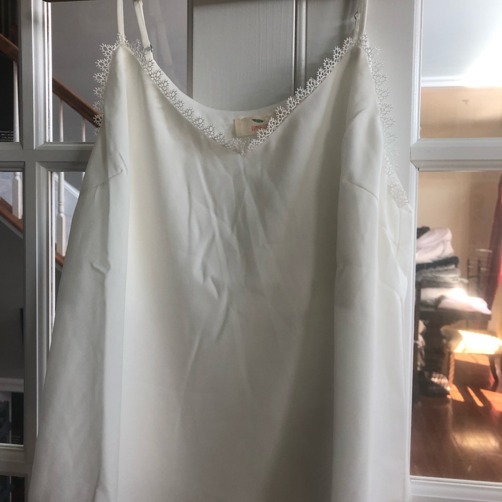 Off white spaghetti strap Women L